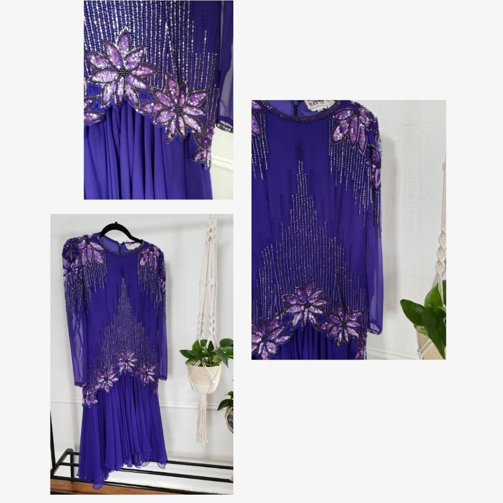 Vintage Beaded Dress